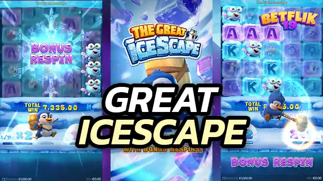 Great Icescape แพนกวิน ตัวคูณไม่จำกัด